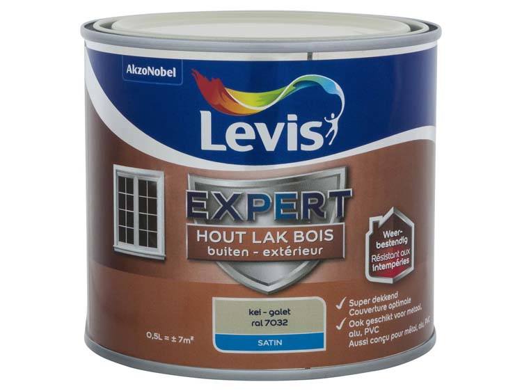 Levis Expert laque extérieur satin 0,5l galet