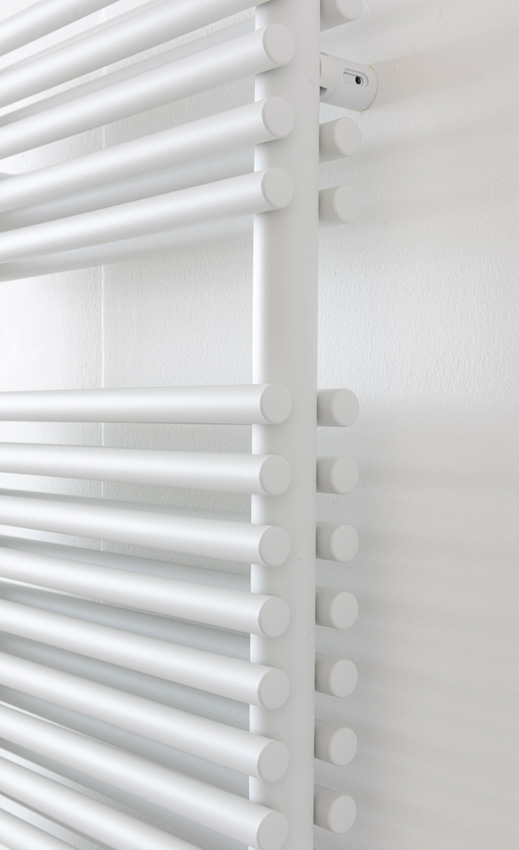 Radiateur sèche-serviettes Doby 140x50cm double blanc 1169W
