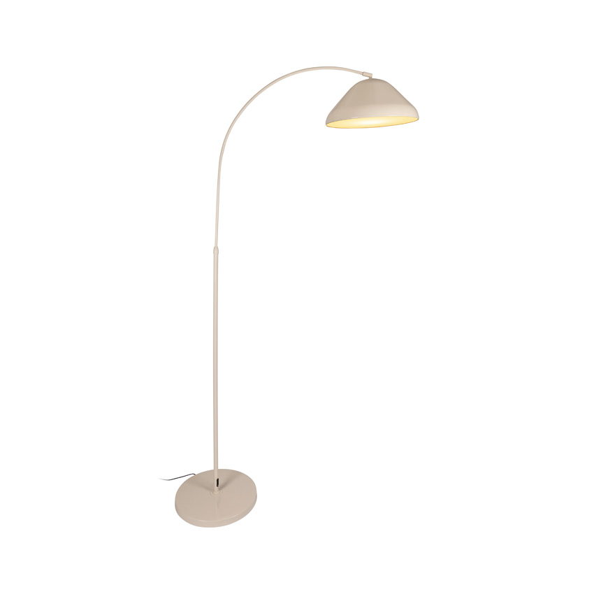 Lucide Vibes Andres - Lampadaire - 1xE27 - Beige