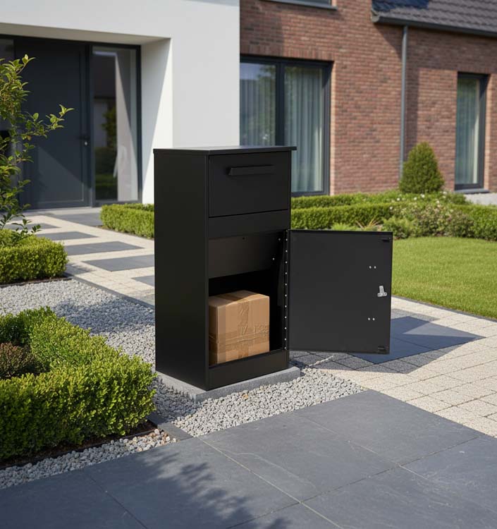 Moderne XXL pakketbrievenbus