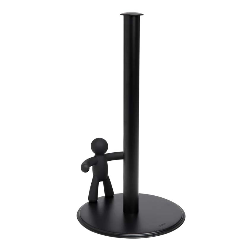 Porte-rouleau de cuisine Umbra Buddy noir
