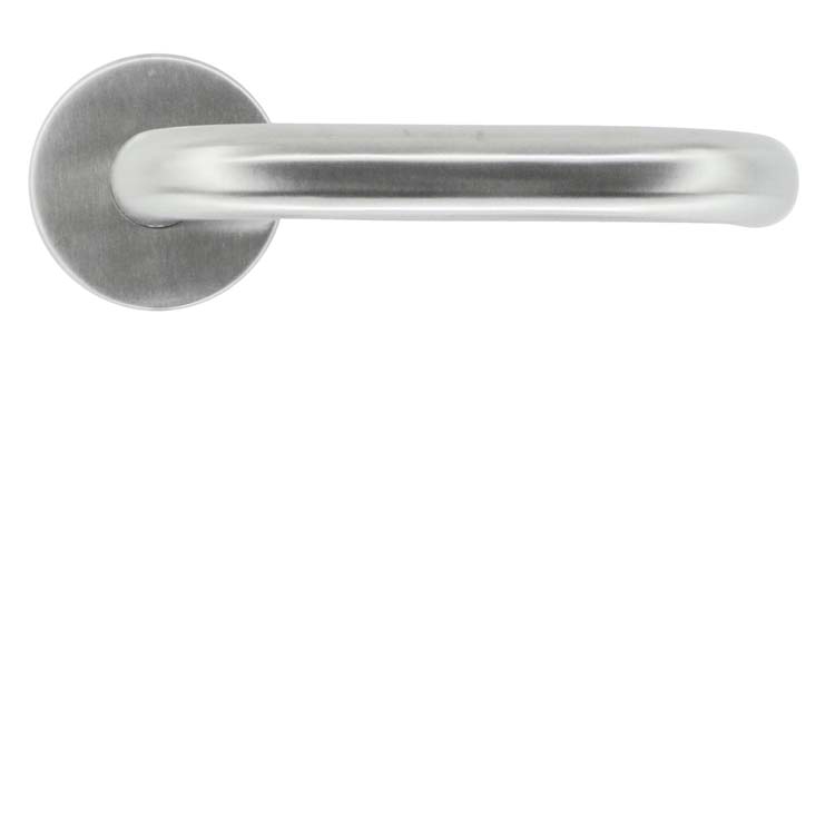 Poignée de porte pro perugia noto 19mm inox sans rosace