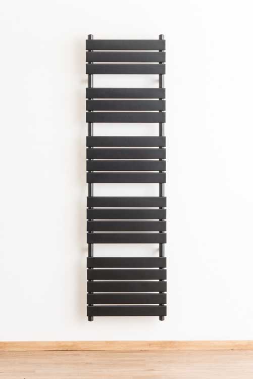 Radiateur sèche-serviette Xerxes single noir 180 x 50 cm 936 Watt