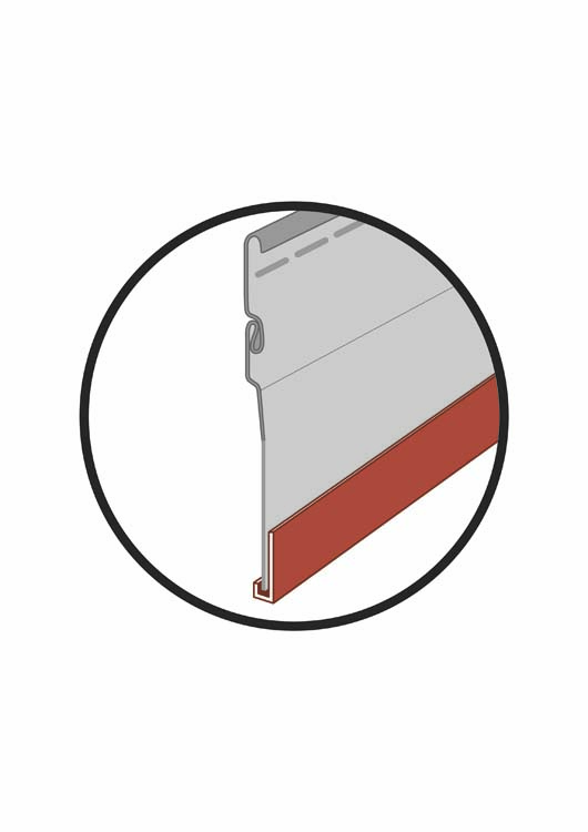 Startprofiel Dumaclin siding gevelbekleding alu  - 2,5m