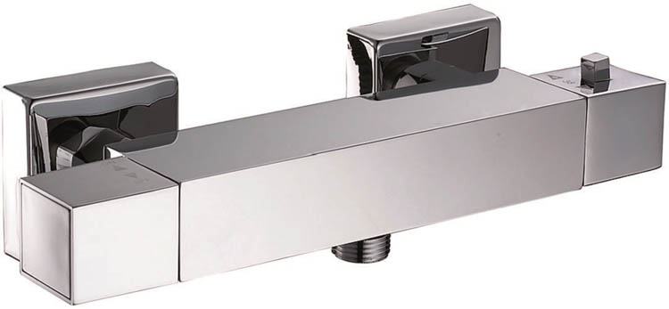 Robinet de douche thermostatique Tygo chrome Robinet de douche thermostatique Tygo chrome