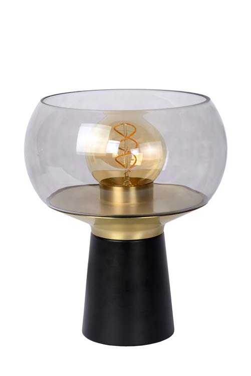 Lampe de table - 1xE27 - Noir