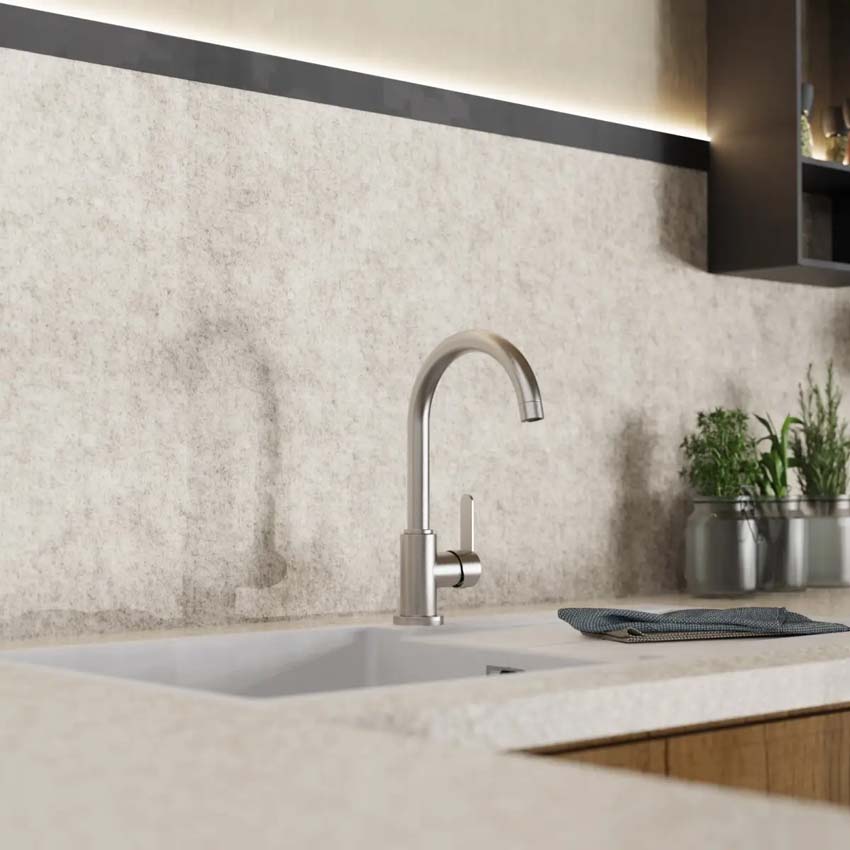 Robinet de cuisine Wasserwerk WK 5 aspect inox