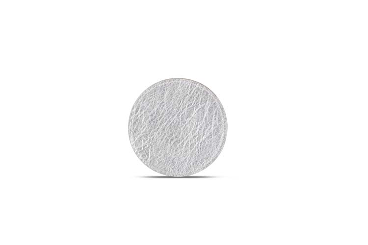 Coasters set de 6 pièces aspect cuivre argent