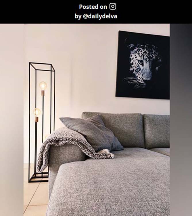 Lucide ARTHUR - Lampadaire - E27 - Noir