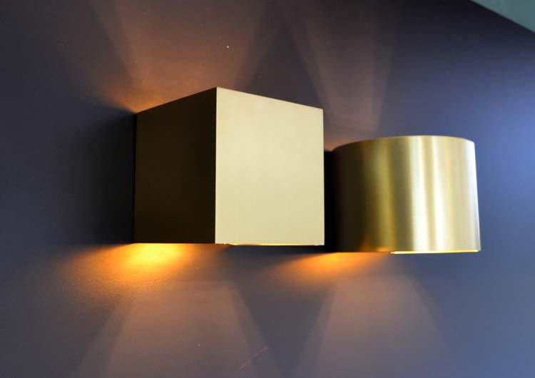 Applique murale - LED Dim. - G9 - 1x4W 2700K - Or Mat / Laiton