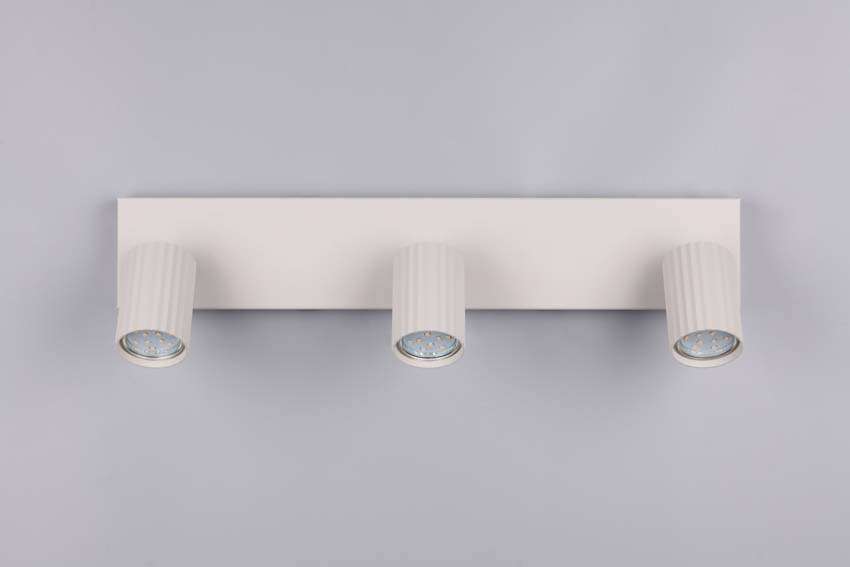 Spot en saillie - Gris - 50x9x14,5cm - Dimmable - GU10 - 3x10W