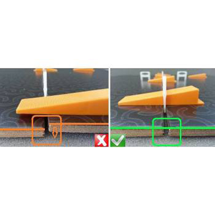Nivelleerkit Belpierro voor tegels 3mm voeg (250st)