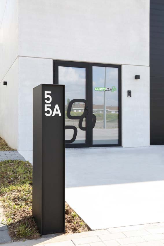 Pakketbrievenbus ONZO (eSafe) Fenix Top antraciet medium