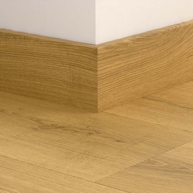 Plinthe parquet Quick-Step 14 x 77 x 2400 mm Chêne classique clair
