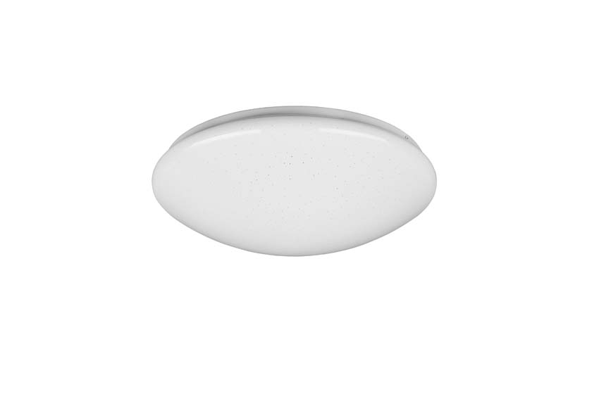 Plafonnier - blanc - Ø38xH10,5cm - dimmable - LED - 1x18W - 3000/6000K