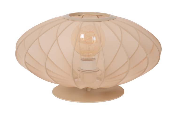Lucide CORINA - Lampe de table - Ø 40 cm - 1xE27 - Crème