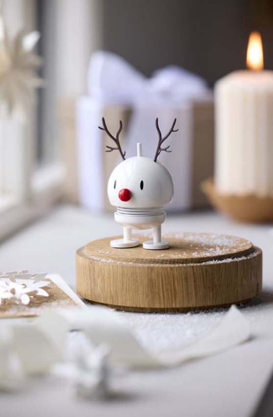 Hoptimist bumble x-mas rendier wit S