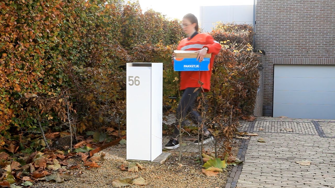Pakketbrievenbus eSafe Nexus zwart Pakketbrievenbus eSafe Nexus zwart