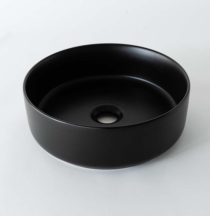 Vasque à poser Gale noir mat 36cm