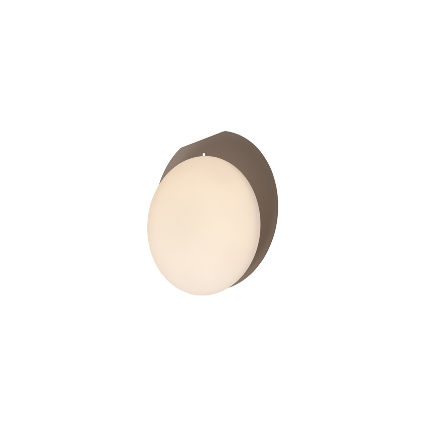 Lampe de table - Ø20cm - LED dimmable - 1x9W 3000K - Taupe
