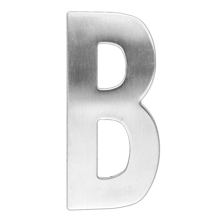 Lettre de maison pro plat b inox plus