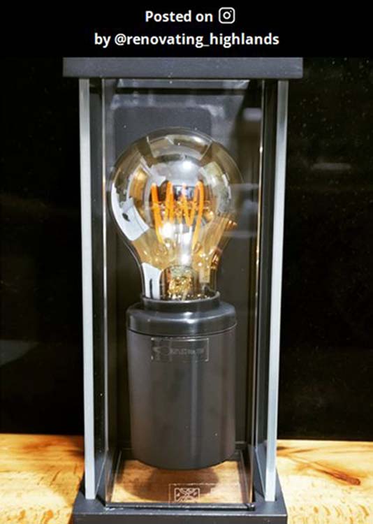 Lucide CLAIRE MINI - Wandlamp Buiten - E27 - IP54 - Antraciet