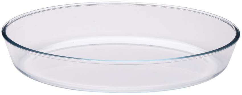 Plat à four Alpina transparent ovale set de 3