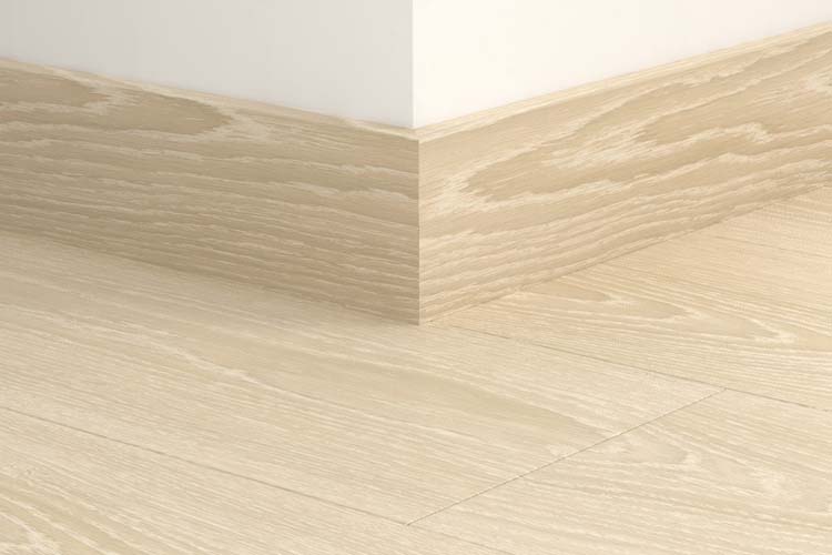 Plinthe parquet Quick-Step 14 x 77 x 2400 mm  Chêne beige givré