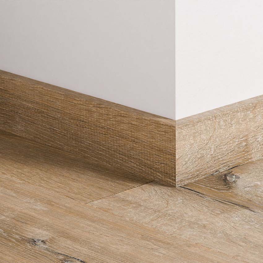 Plinthe Quick-Step chêne seigle résistante à l'eau 240x1,2x5,8cm