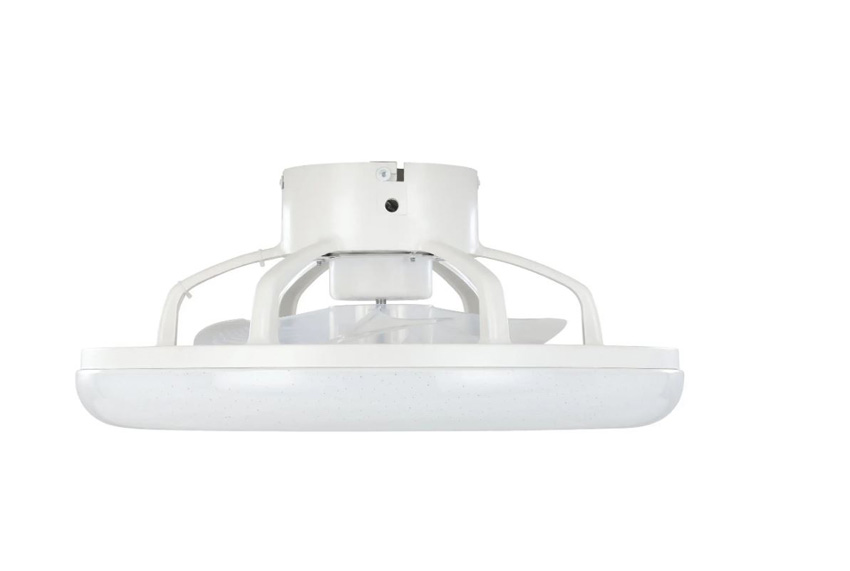 Plafonnier/ventilateur - Ø45,5cm - LED dimmable - CCT - 1x35W - 3300 lm - 2700/6500K - blanc