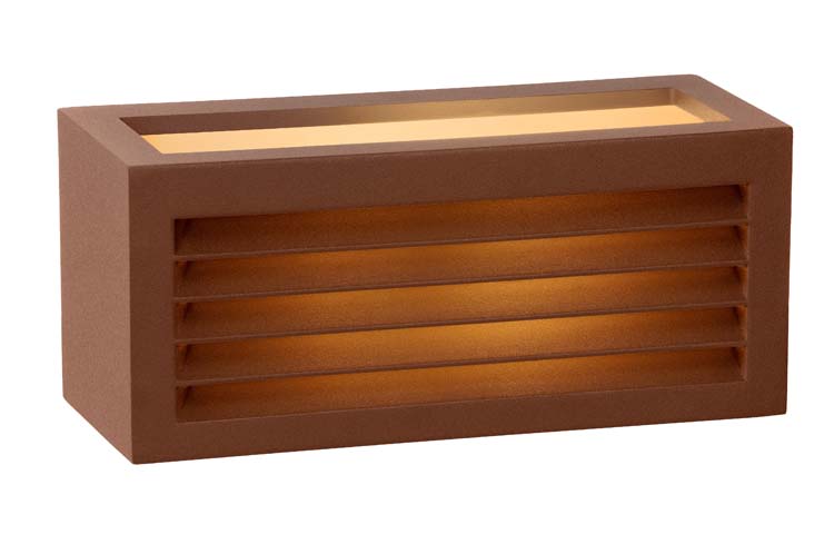 Lucide DIMO - Applique murale Extérieur - E27 - IP54 - Rouille