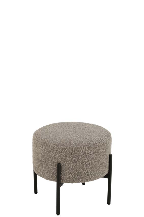 Tabouret Boucle gris