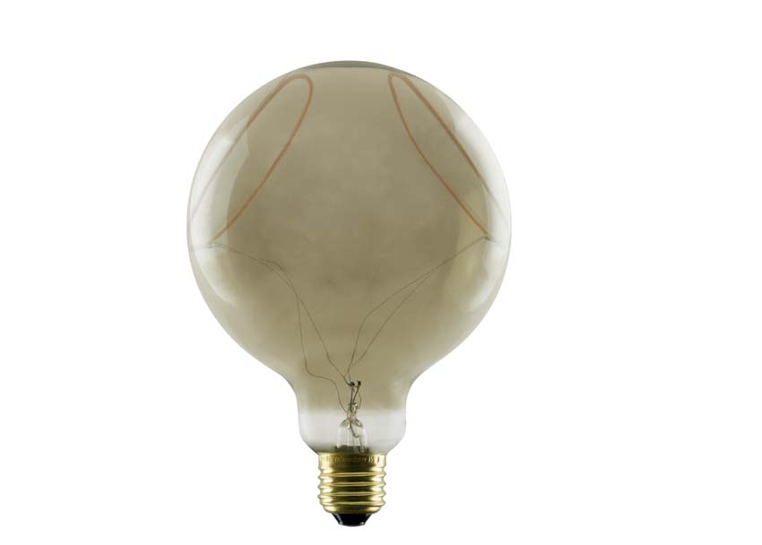 LED lamp - E27 - Goud - 18x12,5cm - Dimbaar - 8W - 400lm - 1900K