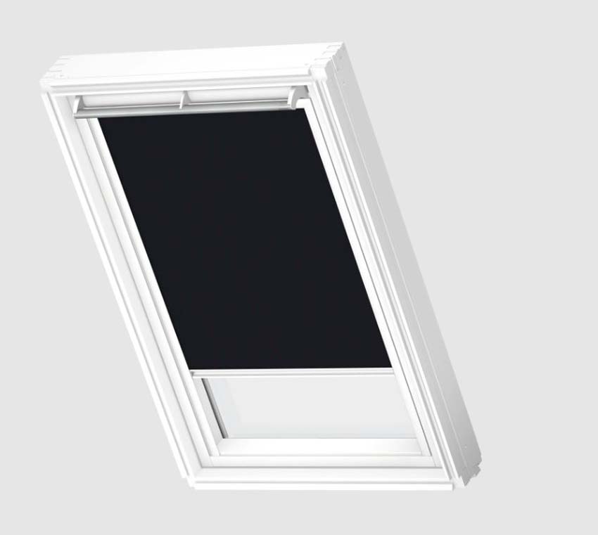 Store enrouleur Velux occultant à commande manuelle noir FK06 3009SWL