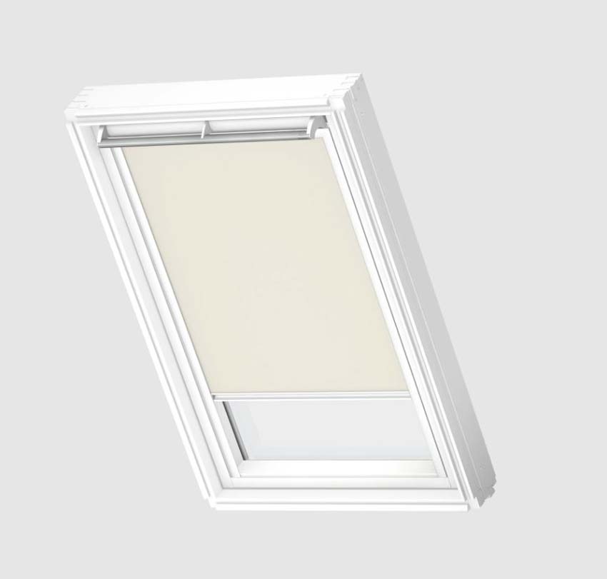 Store enrouleur Velux occultant à commande manuelle beige PK04 1085SWL