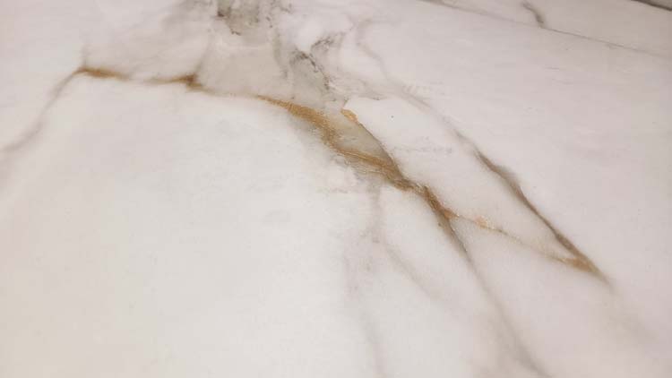 Carrelage de sol et mural Marmi Versailles imitation marbre blanc mat 100x100cm