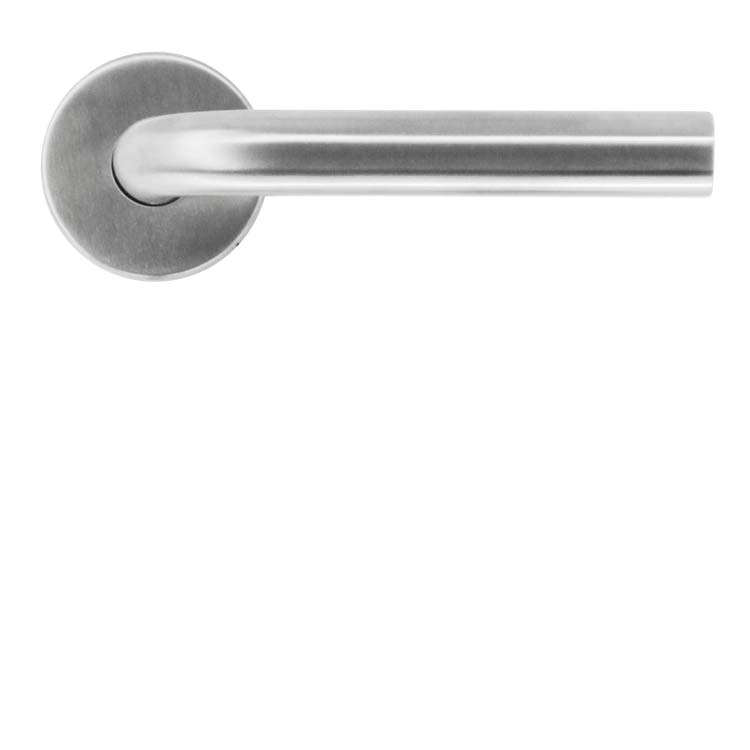 Deurkruk pro vlak lucera 19mm inox plus zonder rozet