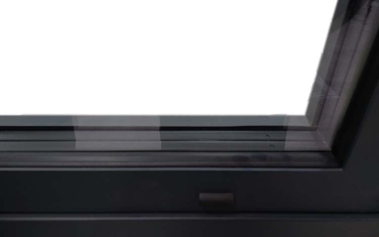 2-VL draaikiepraam ALU Luxio zwart B1600xH1400mm