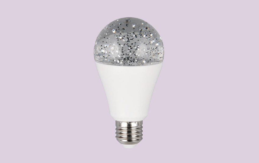 Ampoule LED - E27 - blanc - Ø6x10,5cm - dimmable - 2,5W - RGB