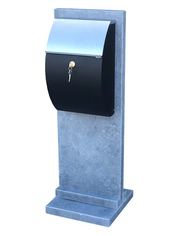 Boîte aux lettres Dour pierre bleue