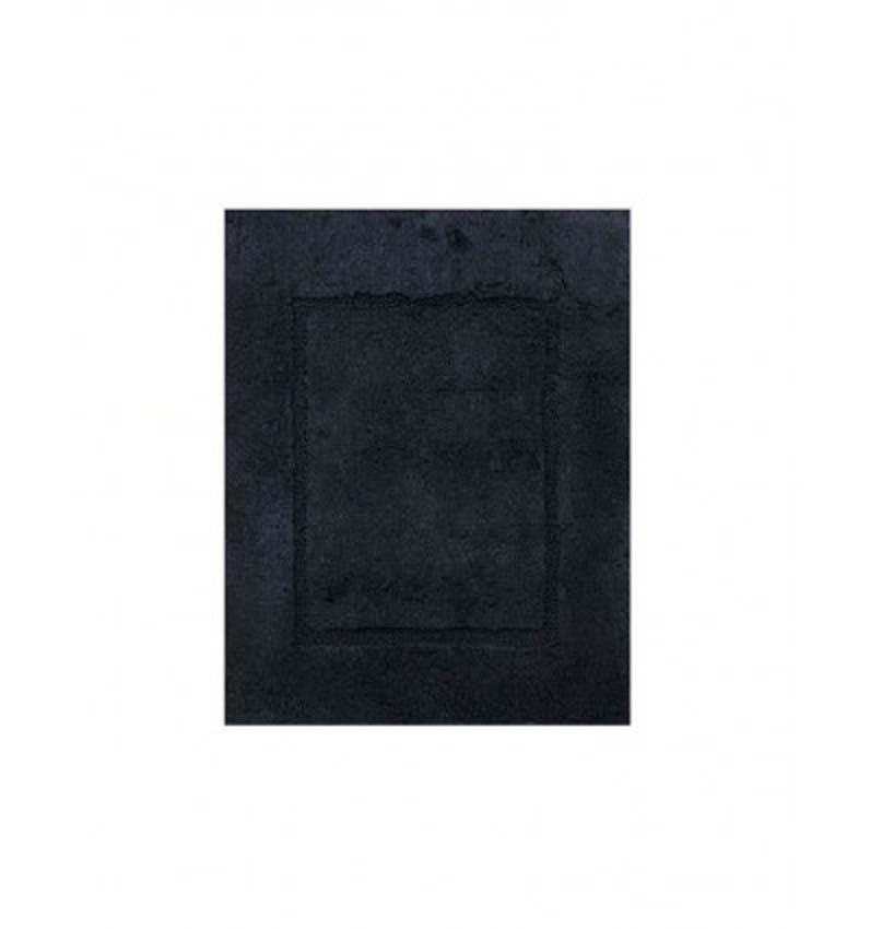 Badmat Cosibel katoen zwart 60x100cm