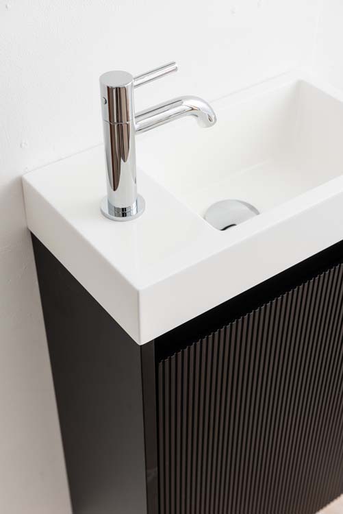 Robinet d'eau froide Miley slim chrome brillant
