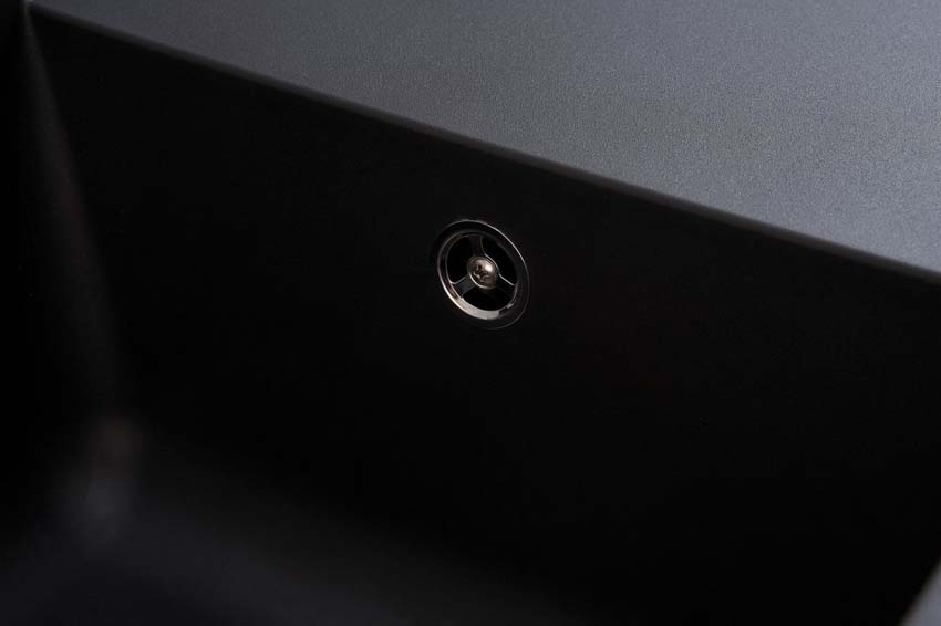 Evier à encastrer Liv 860x500mm noir