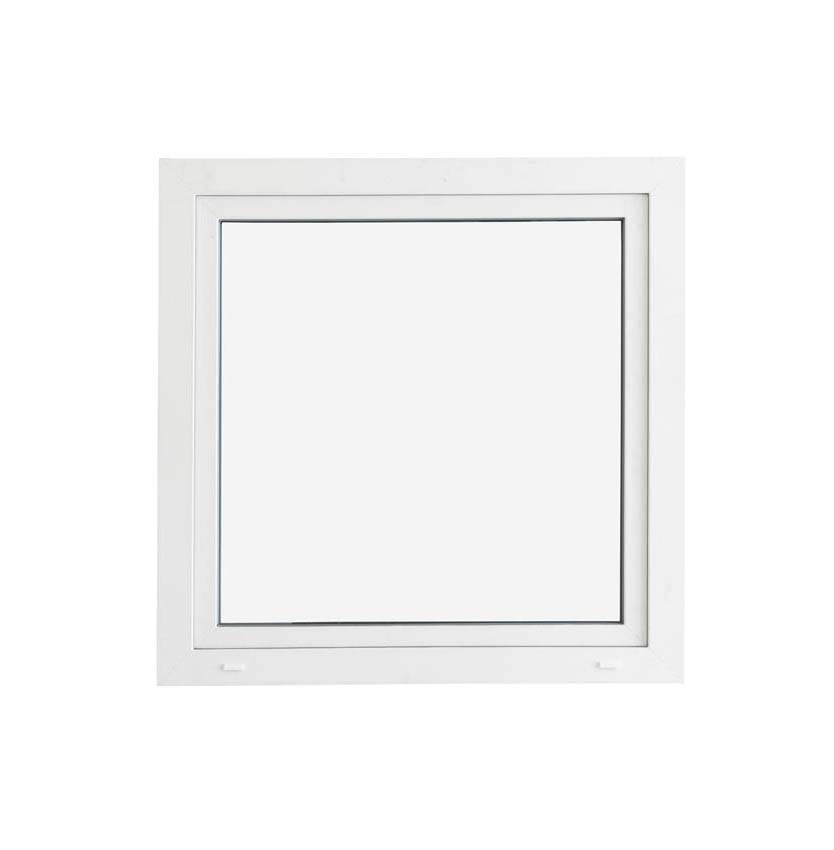 1-VL draaikiepraam pvc Deceuninck Elegant Inf wit/wit B1000xH1000 mm R 1-VL draaikiepraam pvc Deceuninck Elegant Inf wit/wit B1000xH1000 mm R