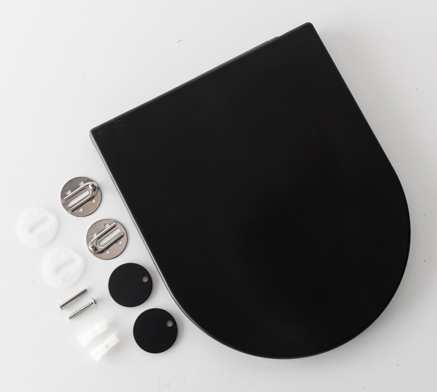 Abattant WC Lamine noir mat