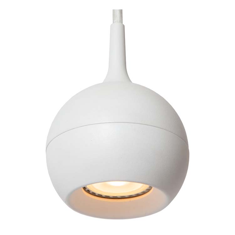 Rail lumineux Avignon FAVORI Suspension - Système de rail monophasé / Éclairage sur rail - 1xGU10 - Blanc (Extension)
