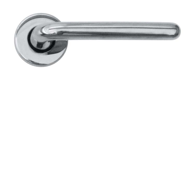 Poignée de porte firenze nickelé sans rosace