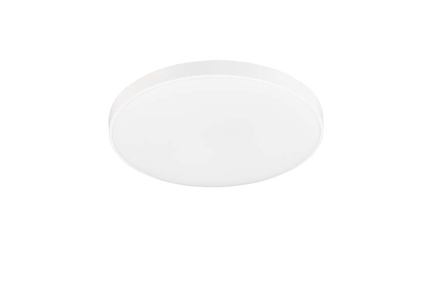 Plafonnier - Blanc - Ø27cm - 1x18W - 4000K - IP44