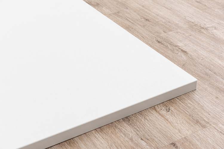 Douchebak Moby SMC mat wit leisteenlook 160x90cm