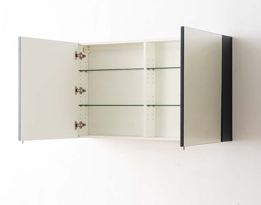 Spiegelkast Tibo/Tony mat grijs 120x67cm